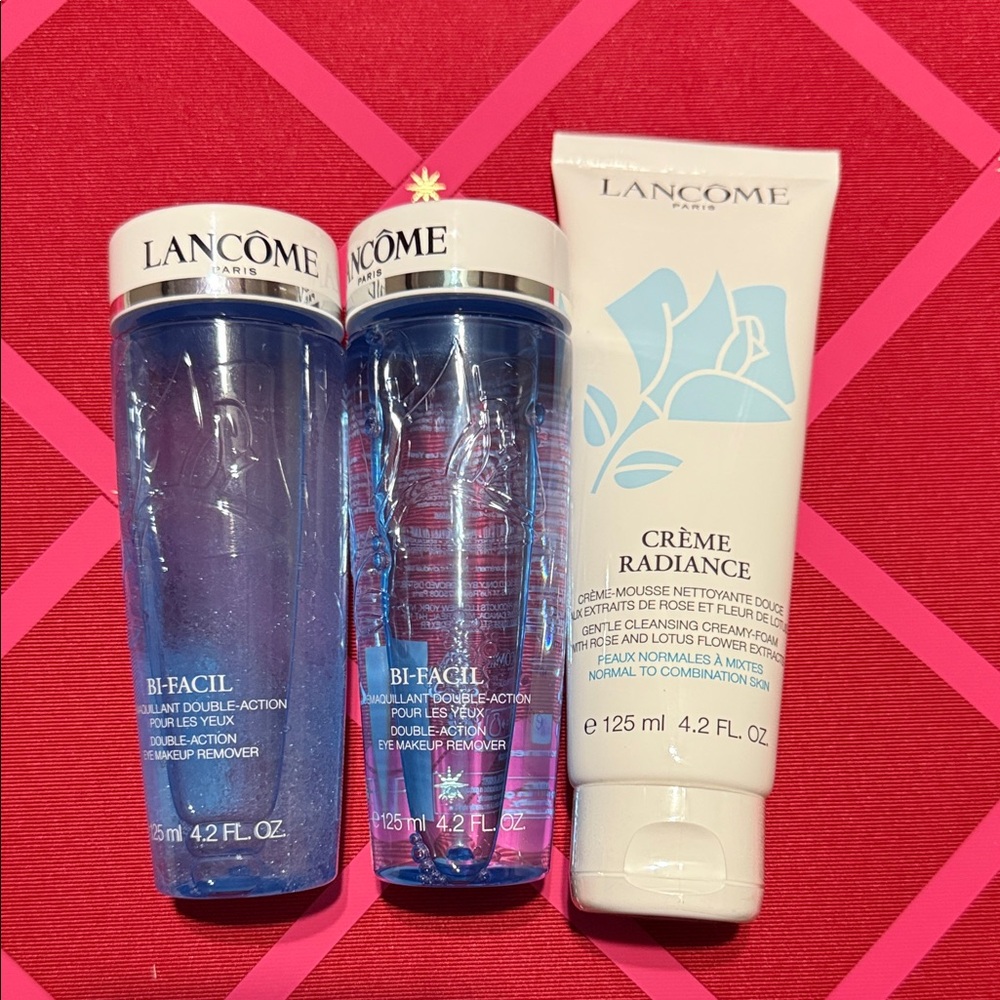 Lancome 2 Remover makeup and 1 Crème Radiance Cleanser - Picture 3 of 6